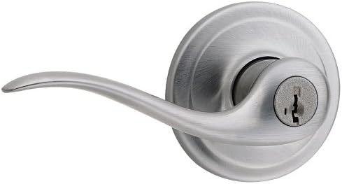 Weiser Lock GLA535 TC26D SMTK2 B Toluca Entry Lever, Satin Chrome