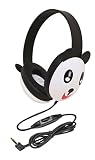 Califone 2810-PA Listening First Kids Stereo Headphones, Panda Design, PC and Apple Compatible