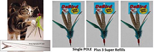 Da Bird Single Pole (36") Plus 3 Super Guinea Refills