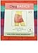 Sexy Basics Women's 6 Pack Cotton Stretch Vibrant Color Boy Short Boxer Briefs