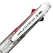 Uni Ballpoint Pen Jetstream 3 Color Black, Red, Blue Ink 0.7mm, Transparent (SXE340007.T)