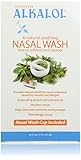 Alkalol Natural Soothing Nasal Wash, Mucus Solvent and Cleaner Kit, 16 Ounce