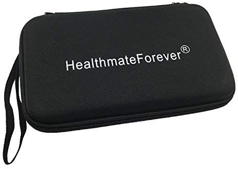 HEALTHMATEFOREVER YK15AB TENS Unit Hard Travel CASE (Black)