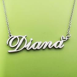 AQGS Yasmin Custom Name Necklace Customized