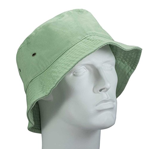 Bandana.com Lime Green Bucket Hat - Single Piece - LXL