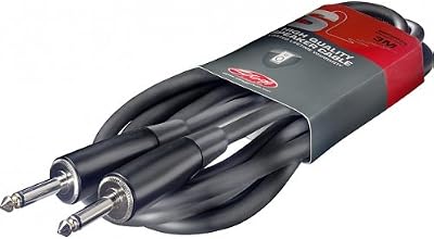 Stagg SSP6PP15 6m S Series Jack to Jack Speaker Cable 8mm ROHS