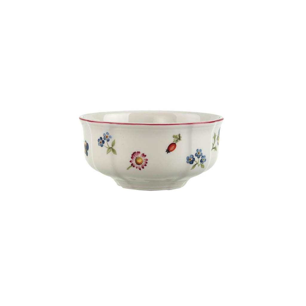 Villeroy & Boch Petite Fleur Individual Bowl, 12 cm, Premium Porcelain, White/Colourful