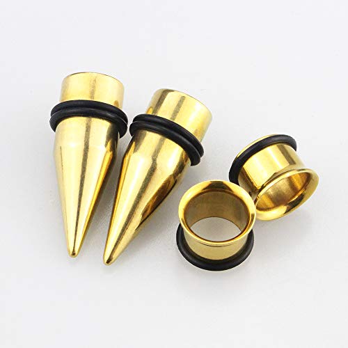 Awinrel Stainless Steel Ear Gauge Taper Stretching and Single Flare