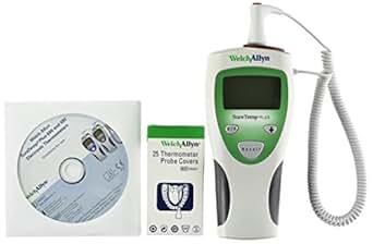 Welch Allyn Thermometer Patient SureTemp + 690 O/A Dgt LCD Dual Wlmnt 4' EaPart No. 01690-400