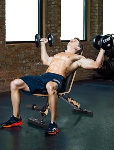 FitGoods Weight Bench Press, Adjustable Workout Bench for Full