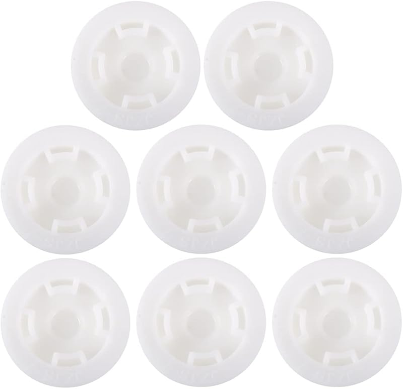 VILLCASE 8pcs Plastic Barrel Bung Cap Lid for 53 Gallon Drums Oil Water Storage