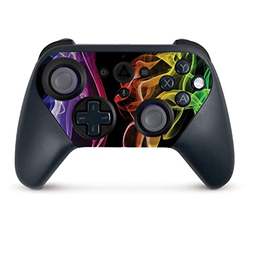 MightySkins Skin Compatible with Amazon Luna Controller - Bright Smoke | Protec…