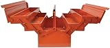 Bahco 3149-OR 5 Tray Cantilever Metal Toolbox Orange 550mm view 4