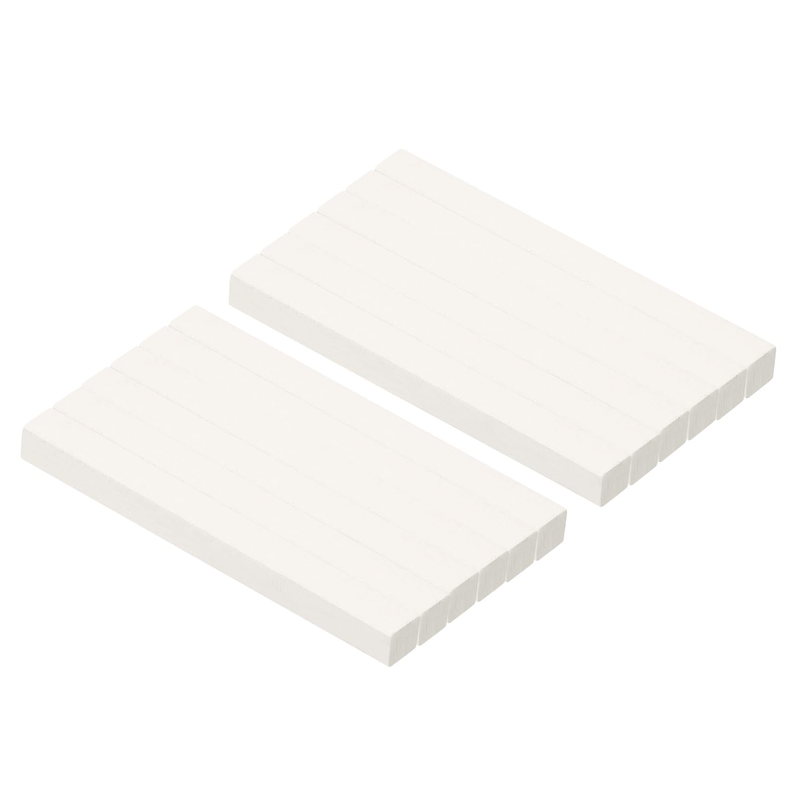 PATIKIL Compressed Charcoal Sticks, 12 Pack Art Supplies Sketch Square Stick for Artist Drawing Sketching Shading Painting, White