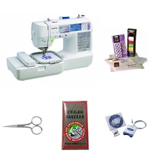 Amazon.com: Brother SE400 Embroidery Bundle with