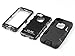iPhone 5C Case,5C Cases, ULAK Hybrid Hard Plastic Shell with Soft Silicone Outer Impact Resistance Shock Absorption Protective Case for Apple iPhone 5C [Black]