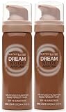 MAYBELLINE Dream Nude Airfoam Air-Infused Foundation LIGHT COCOA #360 (PACK OF 2 CANS/BOTTLES)