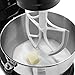 AIZARA Flex Edge Beater for KitchenAid Bowl-Lift Stand Mixer 6 Quart Flat Beater with Silicone Edges for 6 QT Kitchen Aid Stand Mixer,Bowl Scraper Blade Paddle