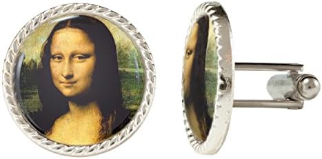 Leonardo da Vinci Mona Lisa Cuff Links
