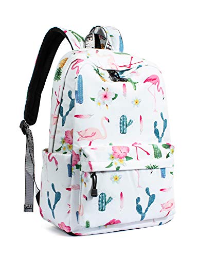 flamingo school bag