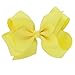 15PCS Hair Bows for Girls, iBiubiu 7inch Grosgrain Ribbon Hair Bow Clips