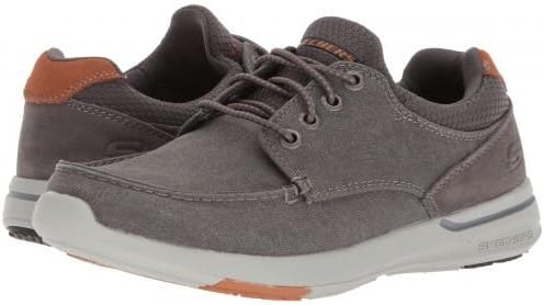 Amazon スケッチャーズ メンズ 男性用 シューズ 靴 スニーカー 運動靴 Relaxed Fit Elent Mosen Charcoal 並行輸入品 スニーカー