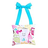 Girl's Tooth Fairy Pillow in Woodland Owl Print