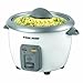 Black & Decker RC3406 3-Cup Dry/6-Cup Rice Cooker and Steamer, White