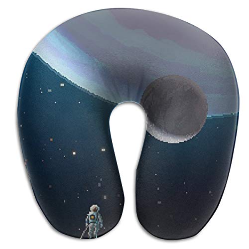 Amazon Com Xelily Out Space Pixel Pillows U Shaped Memory Foam