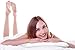 TruContour Firm Thin Memory Foam Pillow - Perfect for Stomach and Back Sleeping, Only 3 in Thick, Slim, Flat, Low Profile