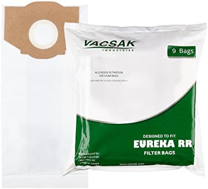 Eureka Type RR Upright, Omega Upright, Ultra, Boss Smart Vacuum Cleaners - 9 Pack