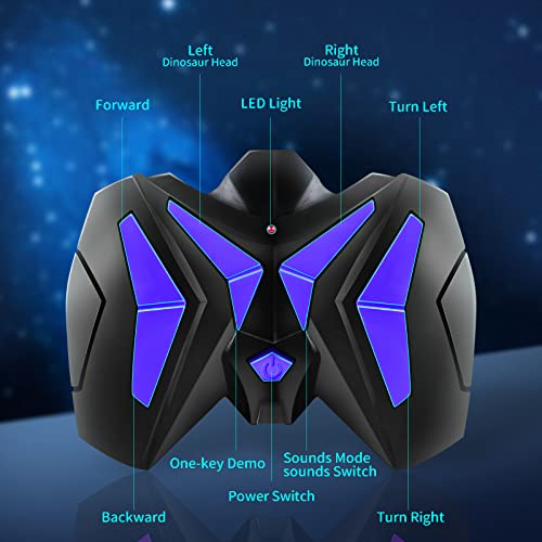 TEMI 8 Channels 2.4G Remote Control Trex Dinosaur Toy for Kids 47