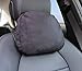EXCEL LIFE Soft Auto Car Neck Pillow - Plush Headrest Support Cushion for Pain Relief - Black