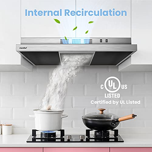 Comfee F13 Range Hood 30 inch Ducted Ductless Vent Hood Durable