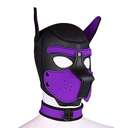 Adults Neoprene Puppy Hood Mask with