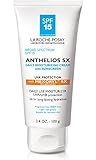 La Roche-Posay Anthelios SX Daily Face Sunscreen Moisturizer with SPF 15, with Mexoryl SX, 3.4 Fl. Oz.