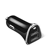 Karakao Car Charger 4.8A 24W Dual USB Port For iPhone 6, iPhone 6s, Samsung Galaxy s5 And More