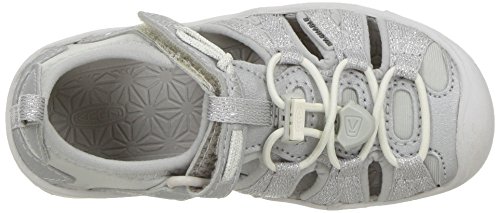 KEEN Baby Moxie Sandal, Silver, 6 M US Toddler