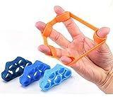 GR!P Hand Strengthener Band, Grip Strength, Hand Grip Exerciser, Grip Exerciser, Hand Resistance Bands, Finger Exerciser, Hand Exerciser, Target- Hand Grip, Finger Strength, Stress Relief, 3 PCS