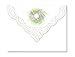 Carol Wilson Fine Arts Inc.- Wreath - Embossed & Die Cut Blank Note Cards in Portfolio Box - 10 count - ncp2133