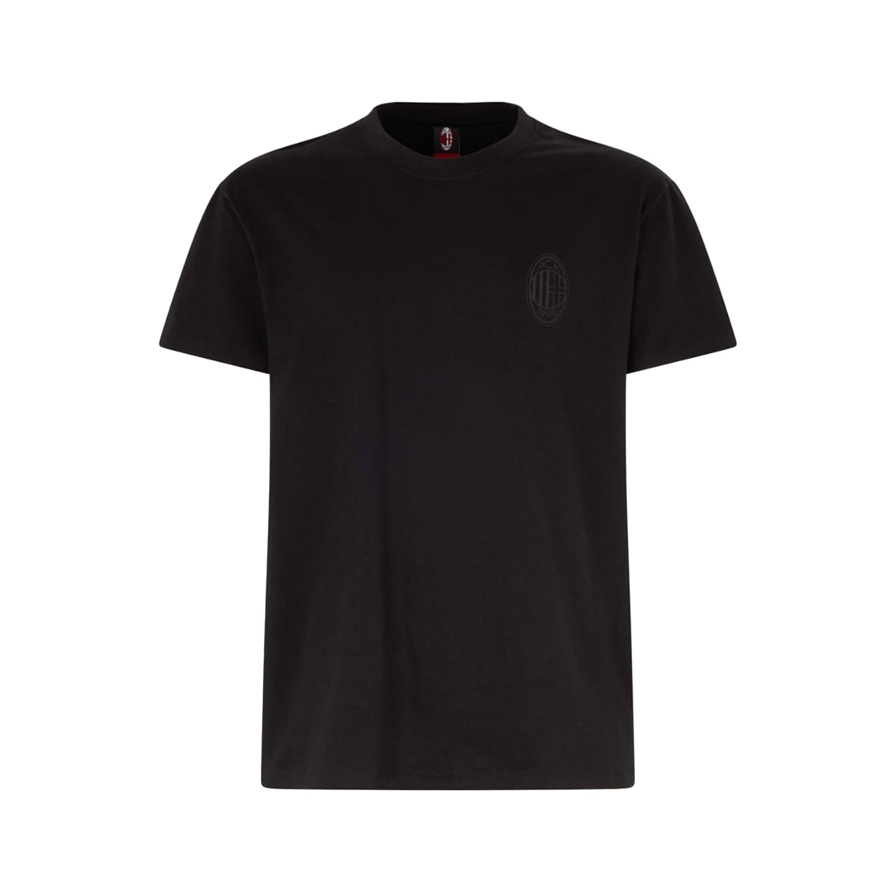 AC Milan Monochrome T-Shirt, Black, XL