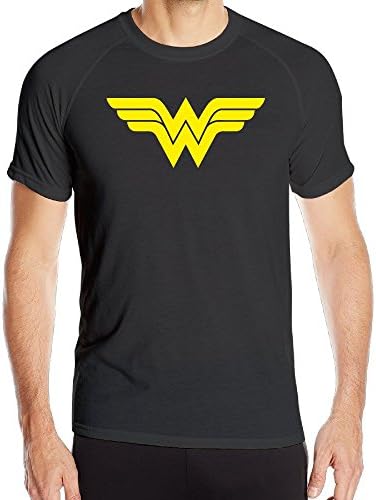 Populareat Shirt Men's Super Hero Woman Logo Short-Sleeve Compression Shirt