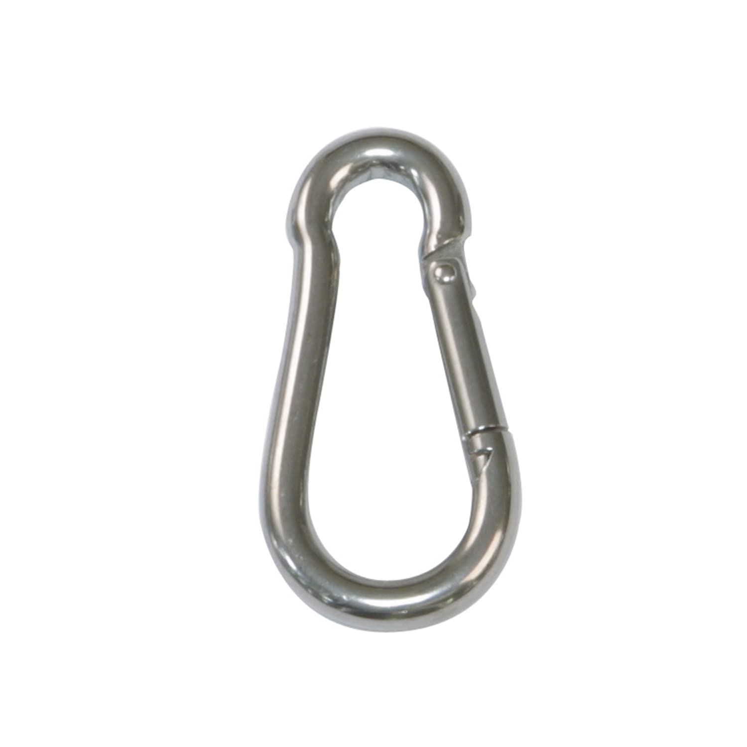 amig 30145 Mod.30145 Firefighter Carabiner, Metallic Silver