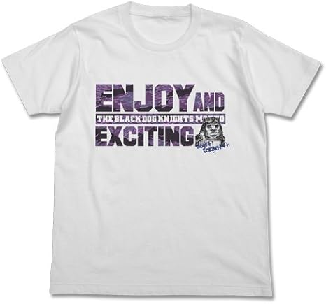 Amazon ベルセルク エンジョイ エキサイティングｔシャツ ホワイト サイズ Xl アニメ 萌えグッズ 通販