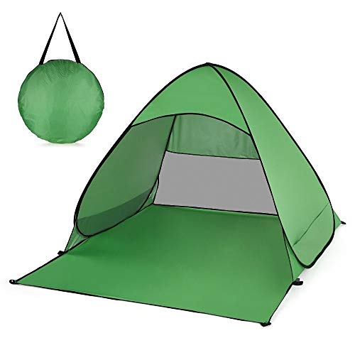 ZHEBEI Ultraleichtes Wanderzelt Winterzelt automatisch Pops Out Strand Touristenzelt Outdoor UV Proof Camping Angelzelt