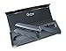 Cestari Advanced Ceramic Knife - Razor Thin Slices -Serrated Bread Knives - Never Needs Sharpening - Black Mirror Finish - Specialty Knives - Tomato Knife with Safety Sheath in Luxury Gift Box