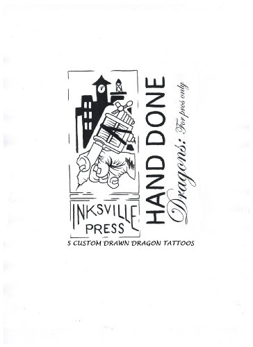 Hand Done Tattoo Flash:Dragons