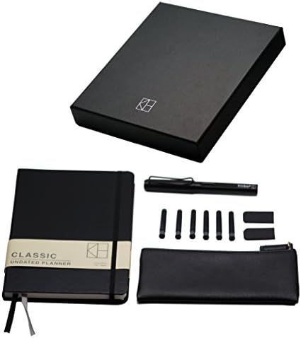 Lucky Cion-Black Knight Business&amp;Office Supplies Group,Office Gift Box Inchude Planner&amp;Pen&amp;Bookmarks&amp;Pen Bag
