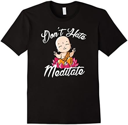 Meditate tshirt, yoga shirt, Novelty Funny graphic tee
