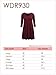 LL WDR930 Womens Round Neck 3/4 Sleeves Trapeze Dress with Pockets L BLACK